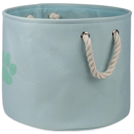 9 X 12 X 12 In. Polyester Round Pet Bin PawAqua Small